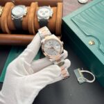 Rolex DateJust Silver Gold Dial Replica 1:1 Watch Demi Clean Factory 41mm - Image 2
