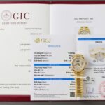 Rolex DateJust Butterfly Dial Custom Gold Wrapped 18K + Diamonds Moissanite 31mm