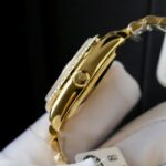 Rolex DateJust Butterfly Dial Custom Gold Wrapped 18K + Diamonds Moissanite 31mm - Image 6