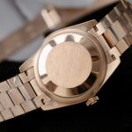 Rolex DateJust Butterfly Dial Copies Watches Rose Gold Wrapped 18K + Diamonds Moissanite 31mm - Image 9