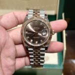 Rolex Replica 1:1 Watch DateJust Chocolate Dial EW Factory 41mm