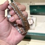 Rolex Replica 1:1 Watch DateJust Chocolate Dial EW Factory 41mm - Image 6