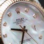 Rolex DateJust MOP Dial Replica Watches Demi Rose Gold Oyster Strap Clean Factory 41mm - Image 5
