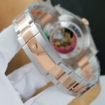 Rolex DateJust MOP Dial Replica Watches Demi Rose Gold Oyster Strap Clean Factory 41mm - Image 9
