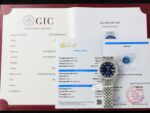 Rolex DateJust Blue Dial Copies Watches Custom Moissanite Diamonds 36mm