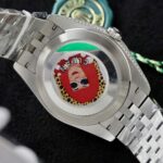 Rolex DateJust Blue Dial Copies Watches Custom Moissanite Diamonds 36mm - Image 9