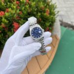 Rolex DateJust Blue Dial Replica 1:1 Watch Jubilee Strap EW Factory 36mm - Image 2