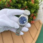 Rolex DateJust Blue Dial Replica 1:1 Watch Jubilee Strap EW Factory 36mm - Image 3