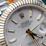 Rolex DateJust Men Good Imitation Watches 18K Gold Wrapped Custom GM Factory 41mm - Image 7