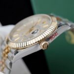 Rolex DateJust Men Good Imitation Watches 18K Gold Wrapped Custom GM Factory 41mm - Image 8