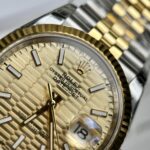 Rolex DateJust Clone Watch Yellow Dial EW Factory 36/41mm - Image 4