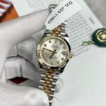 Rolex DateJust Replica Watch 18K Gold Wrapped White Dial GM Factory 31mm - Image 3