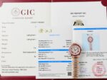 Rolex DateJust Women Custom Gold Wrapped + Ruby Baguette + Diamonds Moissanite 31mm