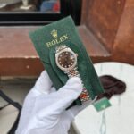 Rolex DateJust Women-s Replica Watch Chocolate Dial Diamond Bezel EW Factory 31mm - Image 2