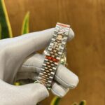 Rolex DateJust Women-s High Quality Fake Watch With Diamonds Chocolate Dial 31mm - Image 5