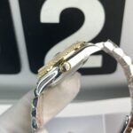 Rolex DateJust Women-s Replica Watch With Stone Bezel Champagne Dial EW Factory 31mm - Image 4