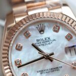 Rolex DateJust Women MOP Dial High End Watch Replicas Rose Gold Wrapped Custom 31mm - Image 5