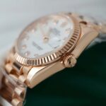 Rolex DateJust Women MOP Dial High End Watch Replicas Rose Gold Wrapped Custom 31mm - Image 7