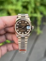 Rolex DateJust Chocolate Dial Super Fake 11 BP Factory 31mm