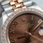 Rolex DateJust Replica Watches Chocolate Dial THB Factory 31mm - Image 6