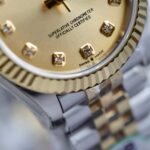 Rolex DateJust Luxury Replica Watch Yellow Champagne Dial THB Factory 31mm - Image 7