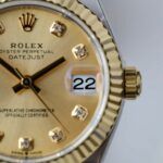 Rolex DateJust Luxury Replica Watch Yellow Champagne Dial THB Factory 31mm - Image 6