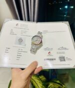 Rolex DateJust Rainbow Replica Watch Custom Moissanite Diamonds 41mm