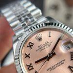 Rolex DateJust Replica Watch Women Dial Pink Automatic Movement THB Factory 31mm - Image 6