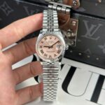 Rolex DateJust Replica Watch Women Dial Pink Automatic Movement THB Factory 31mm