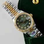 Rolex DateJust Replica Watches Green Dial Jubilee Strap THB Factory 31mm - Image 3