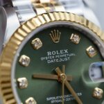 Rolex DateJust Replica Watches Green Dial Jubilee Strap THB Factory 31mm - Image 6