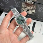 Rolex DateJust Replica Watch Dial Green Jubilee Strap THB Factory 31mm - Image 2