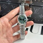 Rolex DateJust Replica Watch Dial Green Jubilee Strap THB Factory 31mm