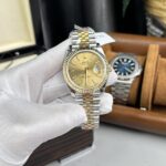Rolex DateJust Replica Watch Gold Wrapped Jubilee Strap GM Factory 41mm - Image 2
