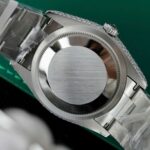 Rolex DateJust Replica Watch Diamonds Moissanite Hong Kong Custom 36mm - Image 11
