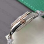 Rolex DateJust Replica 11 Watch Dial Mother Of Pearl Custom Moissanite Diamonds 31mm - Image 8