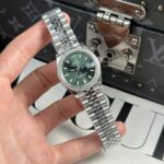 Rolex DateJust Clone Watch Dial Green Jubilee Strap THB Factory 31mm - Image 2