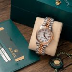 Rolex DateJust Replica Watch Demi Rose Gold 31mm