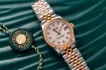 Rolex DateJust Replica Watch Demi Rose Gold 31mm - Image 3
