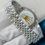 Rolex DateJust Replica Watch Women Blue Flower Dial THB Factory 31mm - Image 9