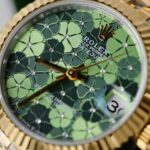 Rolex DateJust Replica Watch Women Green Flower Dial THB Factory 31mm - Image 4