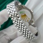 Rolex DateJust Replica Watches Sillver Dial Jubilee Strap THB Factory 31mm - Image 9