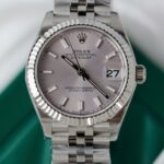 Rolex DateJust Replica Watches Sillver Dial Jubilee Strap THB Factory 31mm - Image 4