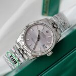 Rolex DateJust Replica Watches Sillver Dial Jubilee Strap THB Factory 31mm - Image 3