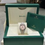 Rolex DateJust Women-s High Quality Fake Watch Sunburt Dial Jubilee Strap 31mm - Image 3