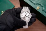 Rolex Datejust 126334 Best Replica Watch With Full Diamond Moissanite 41mm - Image 2
