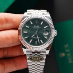 Rolex Datejust 126334 Replica Watch Green Dial Clean Factory 41mm