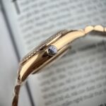 Rolex Clone Watch Day-Date Pink Dial President Strap EW Factory 31mm - Image 5