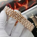 Rolex Day-Date 128235 Dial Aventurine Replica Watch Custom Gold Wrapped 36mm - Image 11