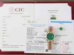 Rolex Day-Date 128235 Dial Aventurine Replica Watch Custom Gold Wrapped 36mm